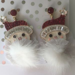Kohl’s Santa Earrings, Darling!
